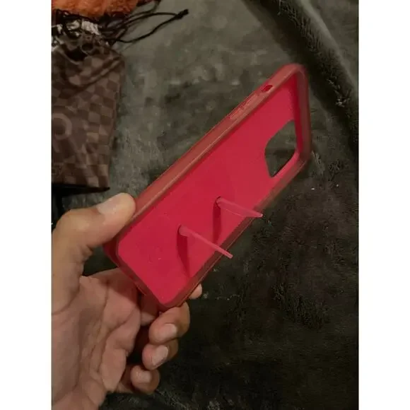 Loopy Phone Case - 12 Pro Max - Hot Pink Leopard - Picture 7 of 8